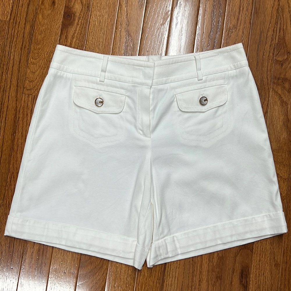 Escasa white shorts, 38